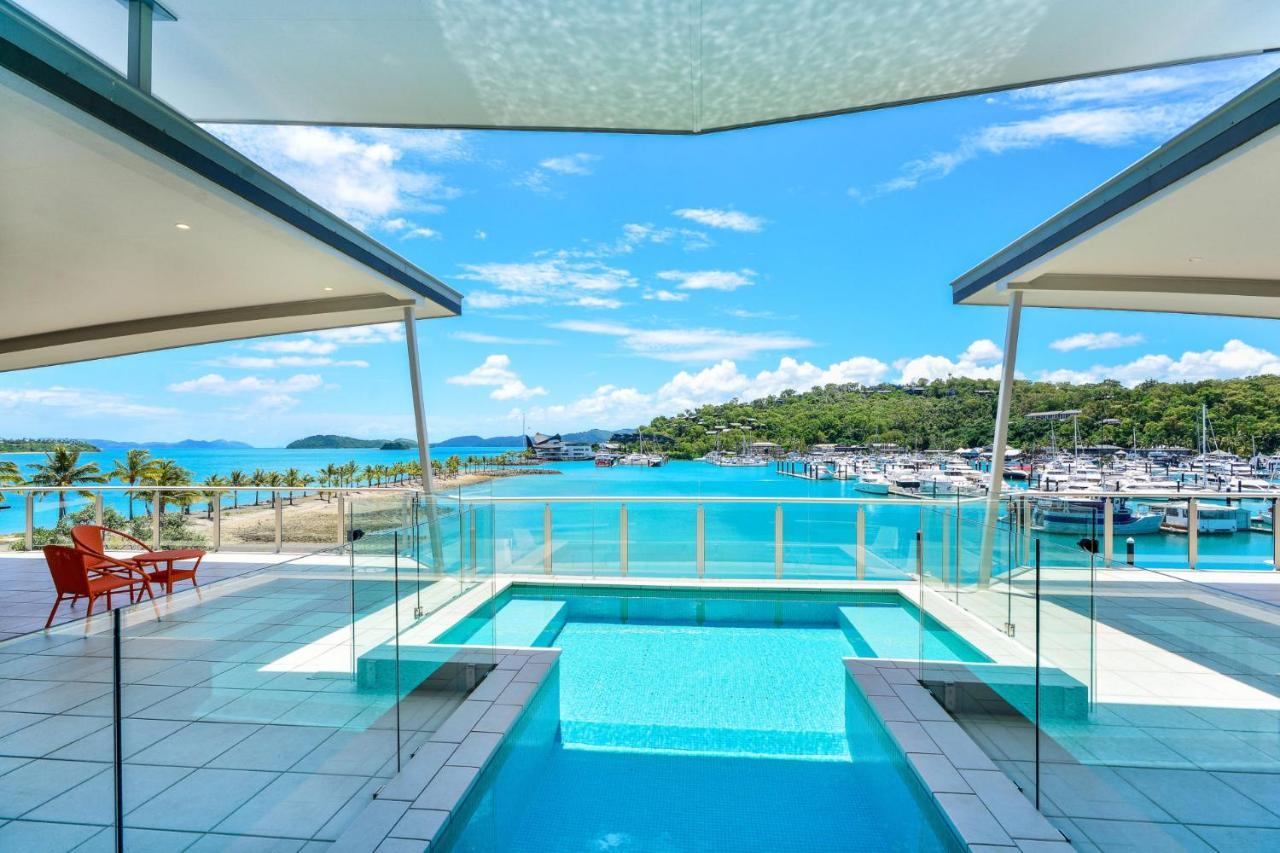 Pavillions Penthouse 25 - Luxury Waterfront Apartment With Private Roof Top Pool And Buggy Isla Hamilton Exterior foto